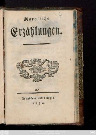 Moralische Erzählungen