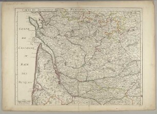 Carte d'Artois et des environs : on lon voit le Ressort du Conseil Provinicial d'Artois