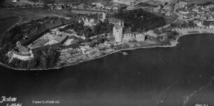 Schloss Seeburg am "Süßen See" : Blickrichtung Nordosten