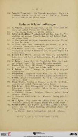 Moderne Originalradirungen (Nr. 765 - 890)