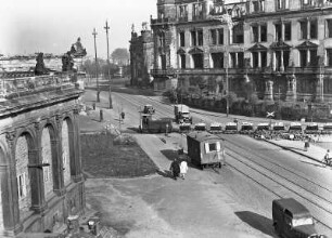 Schloßstraße : Dresden, Trümmerbahn