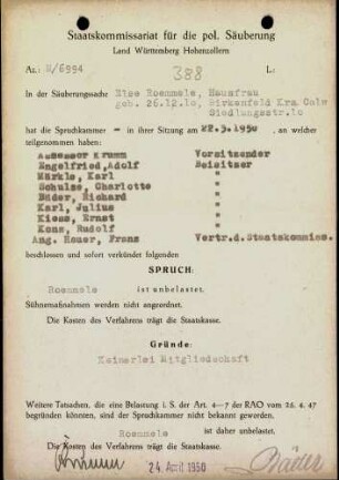 Roemmele, Else