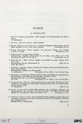 A. Profanes (Nr. 1-114)