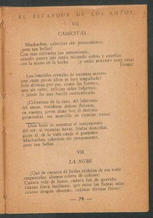 VIII - La nube
