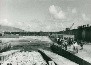 Hafenbau Ponta Delgada Azoren, Portugal, 1937-1943