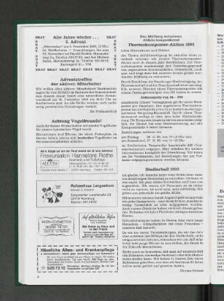 Thermokomposter-Aktion 1993