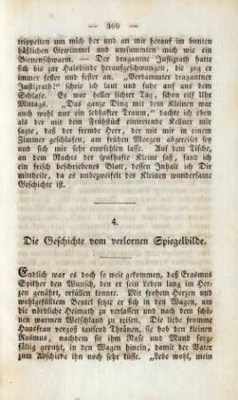 4. Die Geschichte vom verlornen Spiegelbilde