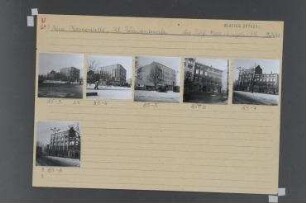 Straßenansichten. Berlin, Mitte, Neue Promenade/Kleine Präsidentenstraße
