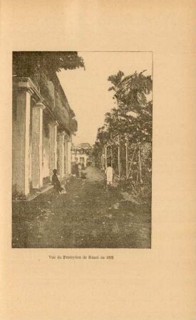 Vue du Presbytère de Hanoi en 1883
