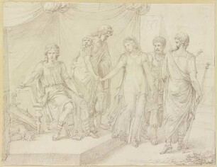 Achilles nimmt Abschied von Briseis