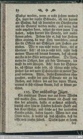 120. Der unschuldige Jäger
