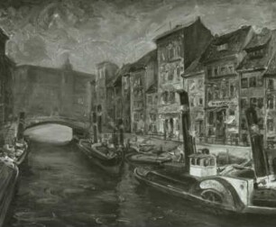 Feierabend an der Friedrichsgracht in Berlin
