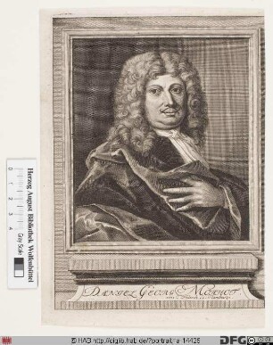 Bildnis Daniel Georg Morhof