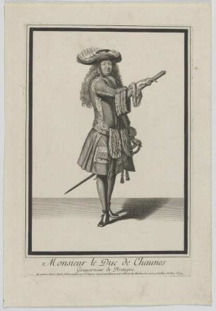 Bildnis des Charles d'Albert d'Ailly de Chaulnes