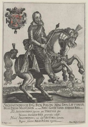 Bildnis des Sigismundus III., König von Polen