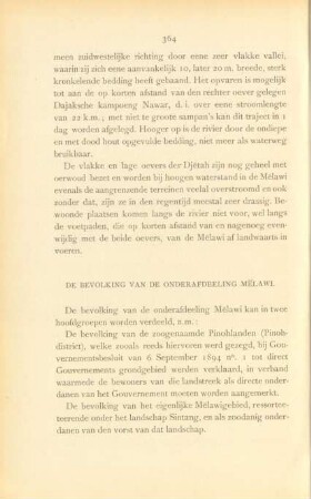 De bevolking van de onderafdeeling Melawi