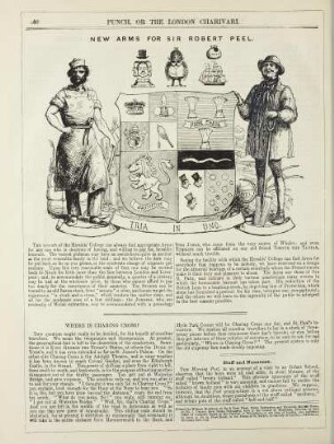 New arms of Sir Robert Peel