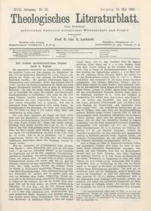 241-243 Die letzten mittelalterlichen Päpste nach L. Pastor