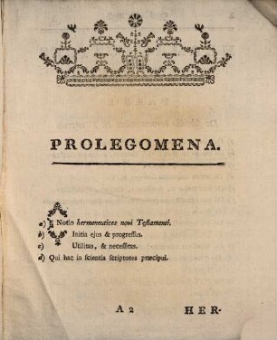 Institutionum Hermeneuticarum Novi Testamenti Sciagraphia