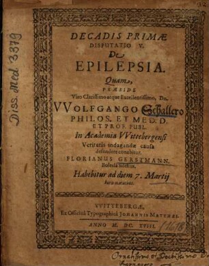 De Epilepsia