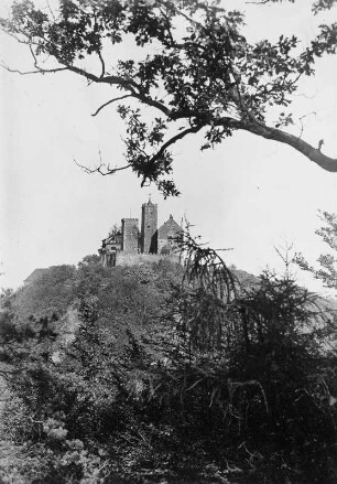 Eisenach. Blick zur Wartburg