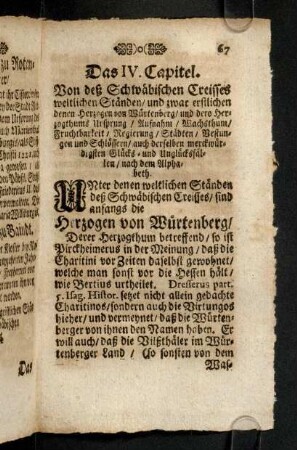 67-100, Herzogen von Wuertenberg