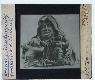 Konstanz, Münster,Konstanz, Münster, Chorgestühl : Anna selbdritt