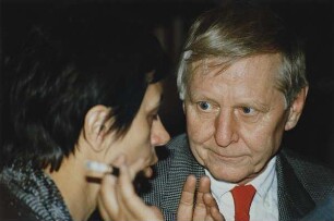 Libuse Monikova und Hans Magnus Enzensberger