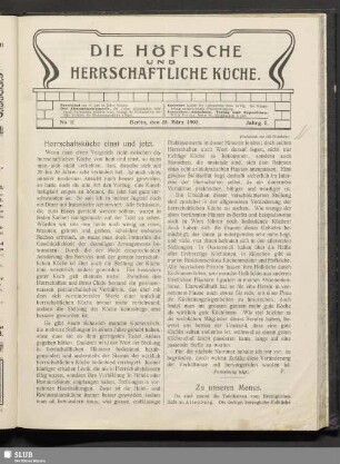 No. 11, 25. März 1905