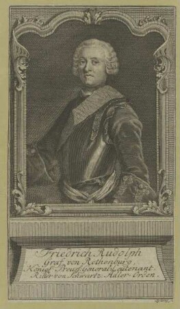Bildnis des Friedrich Rudolph von Rothenburg