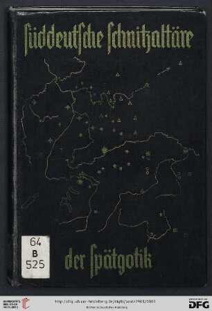 N.F., 8: Heidelberger kunstgeschichtliche Abhandlungen: Süddeutsche Schnitzaltäre der Spätgotik : die Meisterwerke während ihrer Entfaltung zur Hochblüte (1465-1500)