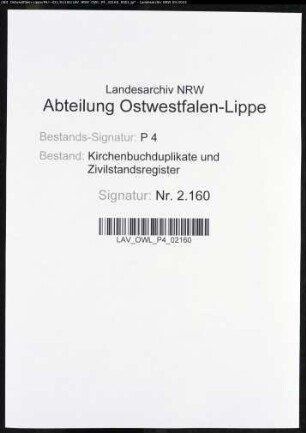 Kirchenbuchduplikate der katholischen Gemeinde (GHT 1859-1864). (Gemeinde: Balve, katholische Gemeinde)