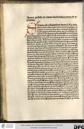 Scimus quoniam... Ro viii. Ante initium illius epistole scribit sanctus Paulus in eodem capitulo dicens Non sunt condigne...