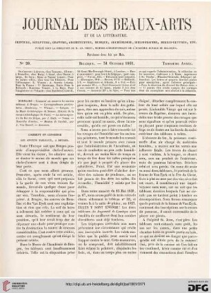 Nr. 20 (31. Octobre 1861)