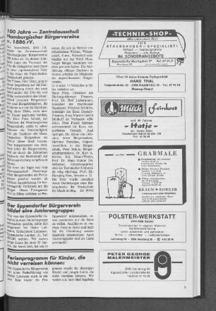 Der Eppendorfer Bürgerverein bildet eine Juniorengruppe: