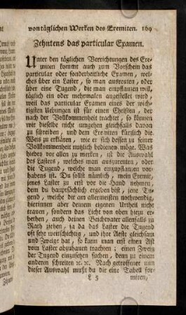 169-171, Zehntens das particular Examen