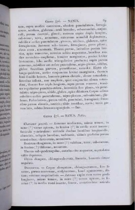 Genus 476. Nanus.