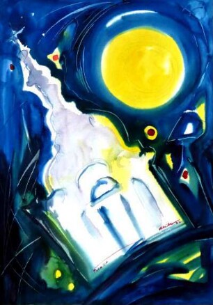 Der Mond verschlingt die Nacht