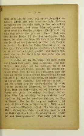 7. Luther auf der Wartburg