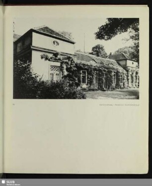 Gärtnerwohnung - Baumeister Knobelsdorff 1752