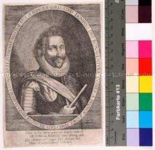 Porträt des französischen Feldmarschalls Charles-Bonaventure de Longueval Comte de Bucquoy