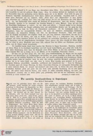 3: Die nordische Kunstausstellung in Kopenhagen