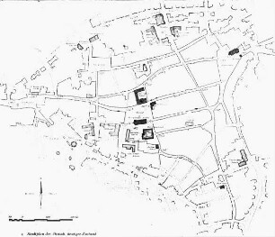 Eisenach, Stadtplan der Altstadt