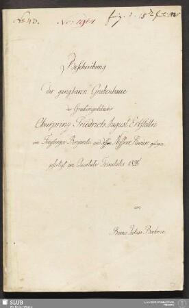 Beschreibung der gangbaren Grubenbaue des Grubengebäudes Churprinz Friedrich August Erbstolln im Freyberger Bergamts- und dessen Nossner Reviere gelegen - 18.6621 4.