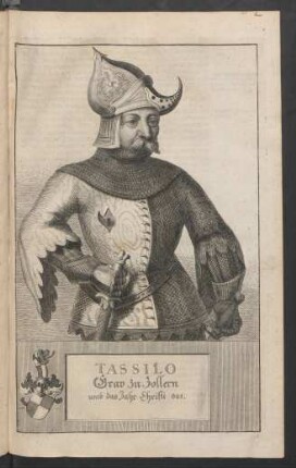 Tassilo Grav zu Zollern umb das Jahr Christi 801.