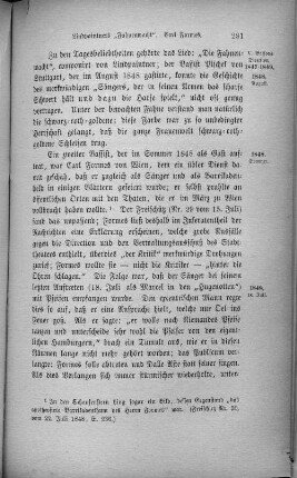 Lindpaintners "Fahnenwacht". Carl Formes.
