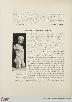2: Eine neue Athletenstatue Polyklets?