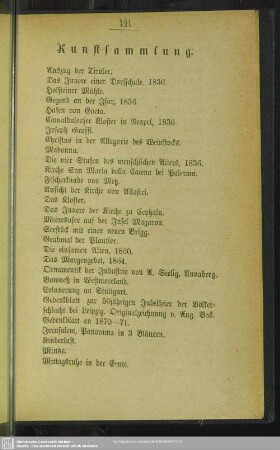 Kunstsammlung