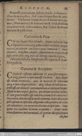 Columba & Pica