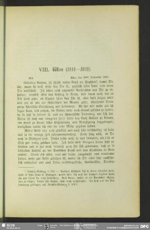 VIII. Wien (1818-1828)